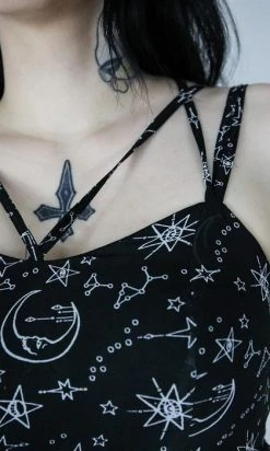 COVEN UNITED Moon Crossover | DRESS 7 COVEN UNITED Moon Crossover | DRESS -Punk Rave Store sheen clothing moon crossover dress 2 6aaae3e6 f159 4480 82ba 12dcdec136cf 700x700