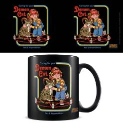 STEVEN RHODES Demon Cat [Black] | COFFEE MUG -Punk Rave Store steven rhodes demon cat black coffee mug 2 398b441f 3f91 45f1 95fa 9d0e72403482 700x700