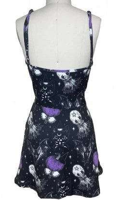 TOO FAST APPAREL Spooky Gang | MINI SKATER DRESS -Punk Rave Store too fast apparel spooky gang mini skater dress 3 59504c18 9b95 4dca 8043 d2b52dadbe86 700x700