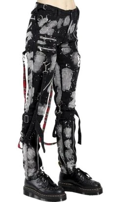 TRIPP NYC Bleach And Stud | BONDAGE PANTS